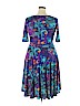Lularoe Blue Casual Dress Size 2X - photo 2
