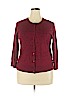 Cable & Gauge Red Cardigan Size XXL - photo 1