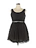 Xhilaration 100% Nylon Black Casual Dress Size XXL - photo 1