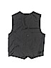 George 100% Polyester Black Tuxedo Vest Size 7 - photo 2