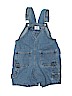Li'l 66 100% Cotton Solid Blue Overalls Size 2T - photo 2