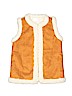 Xhilaration 100% Polyester Solid Tan Vest Size 7 - 8 - photo 1