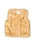 Crewcuts Outlet Tan Faux Fur Vest Size X-Small kids - Small kids - photo 1