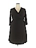 b-slim 100% Rayon Black Casual Dress Size 2X - photo 1