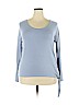 A New Day Blue Long Sleeve Top Size XXL - photo 1