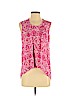 Plenty By Tracy Reese 100% Rayon Pink Sleeveless Blouse Size XS - photo 1