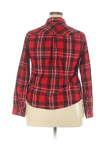 Ava & Viv Long Sleeve Button-Down Shirt (view 2)