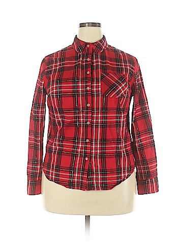 Ava & Viv Long Sleeve Button-Down Shirt (view 1)