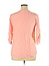 April USA 100% Polyester Pink 3/4 Sleeve Blouse Size 1X - photo 2