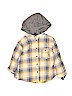 Art Class 100% Cotton Plaid Yellow Long Sleeve Button-Down Shirt Size 4T - photo 1