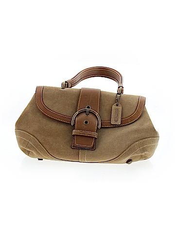 Coach Factory Leather Satchel (view 1)