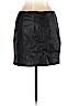 H&M Black Faux Leather Skirt Size 8 - photo 2