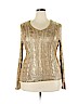 Lauren by Ralph Lauren 100% Rayon Gold Pullover Sweater Size 2X - photo 1