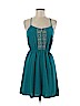 Mossimo Supply Co. 100% Rayon Teal Casual Dress Size M - photo 1