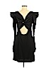 BCBGMAXAZRIA Black Cocktail Dress Size M - photo 2