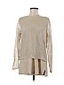 Eileen Fisher 100% Linen Tan Long Sleeve Top Size M - photo 1