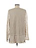Eileen Fisher 100% Linen Tan Long Sleeve Top Size M - photo 2