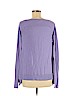 Diane von Furstenberg Purple Silk Pullover Sweater Size M - photo 2