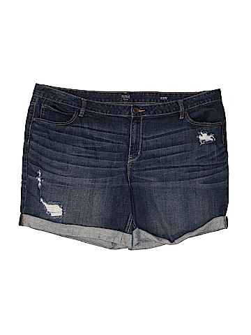 a.n.a. A New Approach Denim Shorts (view 1)