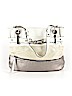 B Makowsky 100% Leather White Leather Tote One size - photo 1
