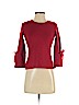 rsvp by TALBOTS 100% Merino Wool Red Wool Pullover Sweater Size S (petite) - photo 1