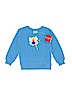 Hanna Andersson 100% Cotton Blue Sweatshirt Size 100 cm / US 3-4 - photo 1