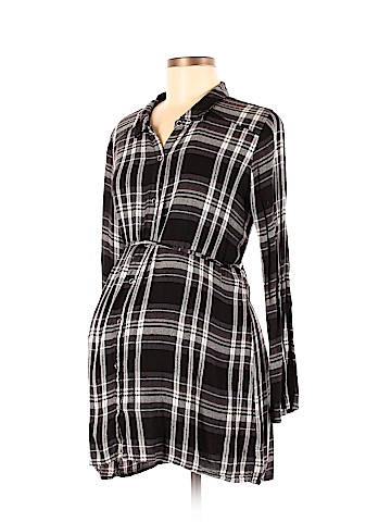 Oh Baby By Motherhood Long Sleeve Button-Down Shirt (view 1)