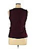 New York & Company Red Sleeveless Blouse Size XL - photo 2
