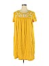 Old Navy 100% Rayon Gold Casual Dress Size XXL - photo 1