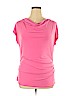 7th Avenue Design Studio New York & Company Pink Short Sleeve Top Size XL - photo 1
