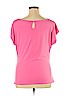 7th Avenue Design Studio New York & Company Pink Short Sleeve Top Size XL - photo 2