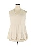 Mossimo Supply Co. 100% Rayon Tan Sleeveless Blouse Size XXL - photo 1