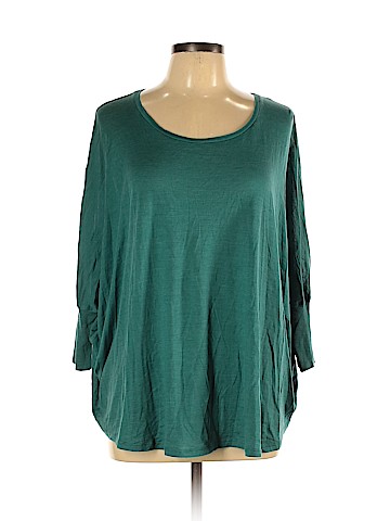 Eileen Fisher 3/4 Sleeve Silk Top (view 1)