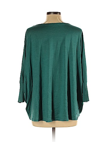 Eileen Fisher 3/4 Sleeve Silk Top (view 2)