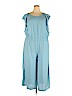 Clothing Obsessed Company 100% Polyester Blue Jumpsuit Size 3X - photo 1