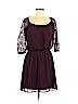 Speechless Purple Casual Dress Size L - photo 1
