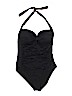 Liz Claiborne Black One Piece Swimsuit Size 16 - photo 1