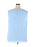 The Limited 100% Polyester Blue Sleeveless Blouse Size 2X - photo 2