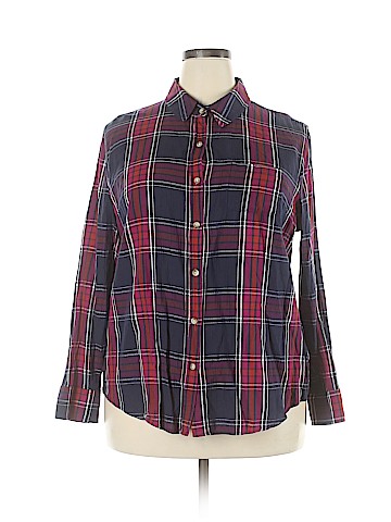 Pure Energy Long Sleeve Button-Down Shirt (view 1)