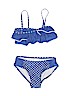 Cat & Jack Blue Two Piece Swimsuit Size 6 - 6X - photo 1