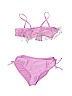 Cat & Jack Purple Two Piece Swimsuit Size 4 - 5 - photo 1