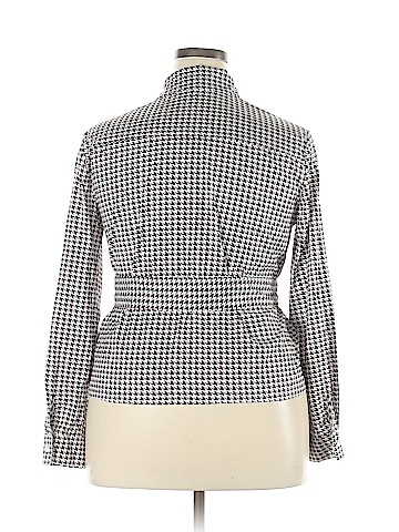 Misslook Long Sleeve Button-Down Shirt (view 2)