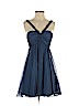 BCBGMAXAZRIA 100% Silk Blue Casual Dress Size 2 - photo 1