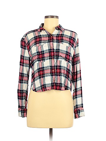Forever 21 Long Sleeve Button-Down Shirt (view 1)