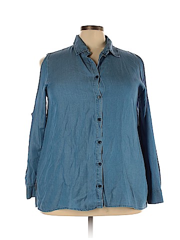 Avenue Long Sleeve Button-Down Shirt (view 1)