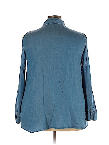 Avenue Long Sleeve Button-Down Shirt (view 2)