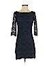 Barneys New York Blue Casual Dress Size 2 - photo 1