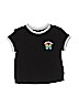 Justice Black Short Sleeve T-Shirt Size 12 - photo 1