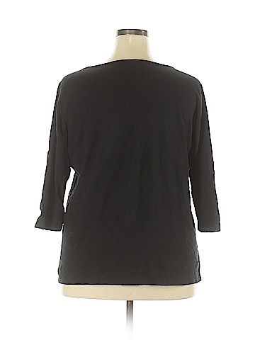 Talbots 3/4 Sleeve Top (view 2)