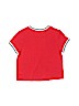 Justice Stripes Graphic Red Short Sleeve T-Shirt Size 12 - photo 2